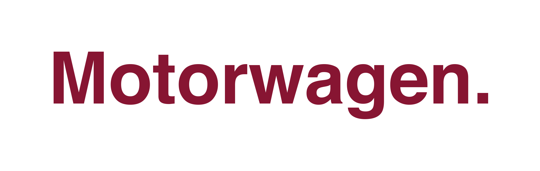 Motorwagen Logo Rot